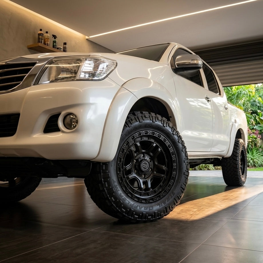 LLANTAS ARO 17X9 PCD 6X139.7(6X5.5) ET: -12 (4 UNIDADES) MODELO:B446B