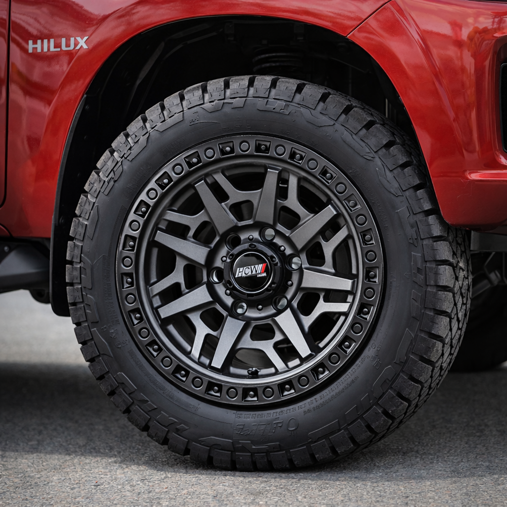 LLANTAS ARO 16X8 PCD 6X139.7(6X5.5) ET: -12 (4 UNIDADES) MODELO: 261C