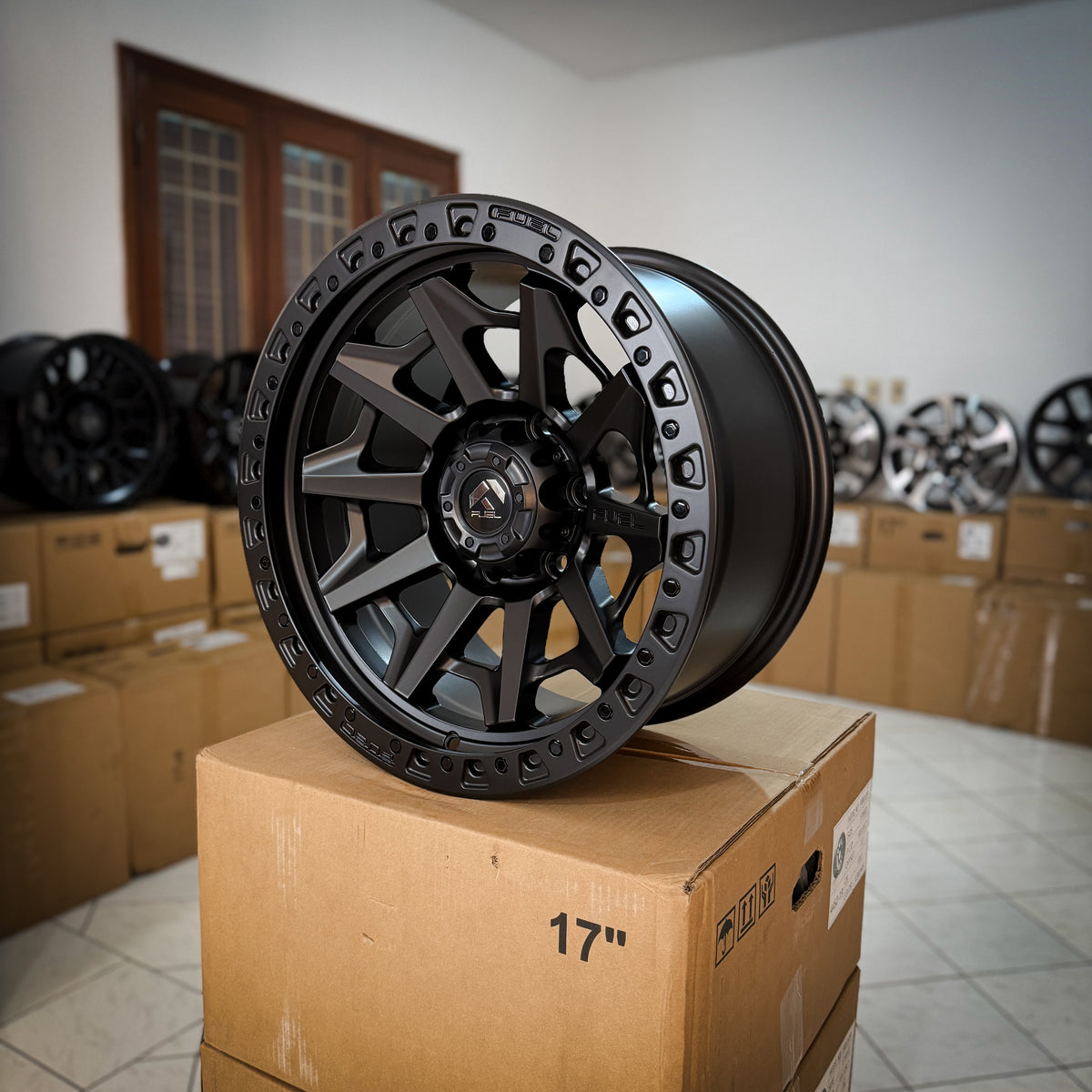 LLANTAS ARO 17X9 PCD 6X139.7(6X5.5) ET: 0 (4 UNIDADES) MODELO: 1261