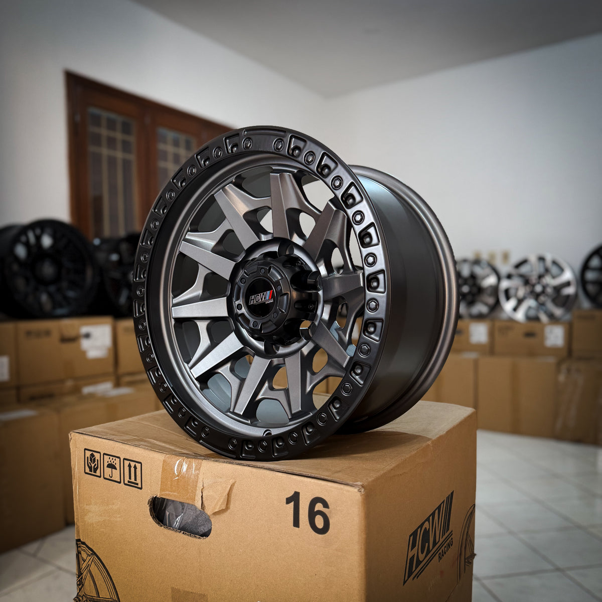LLANTAS ARO 16X8 PCD 6X139.7(6X5.5) ET: -12 (4 UNIDADES) MODELO: 261C